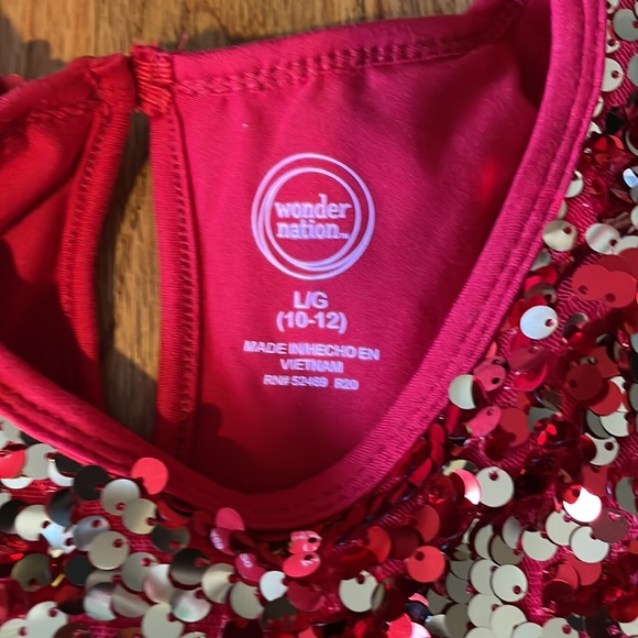 sequins popover holiday jumpsuit - Picture 2 of 10